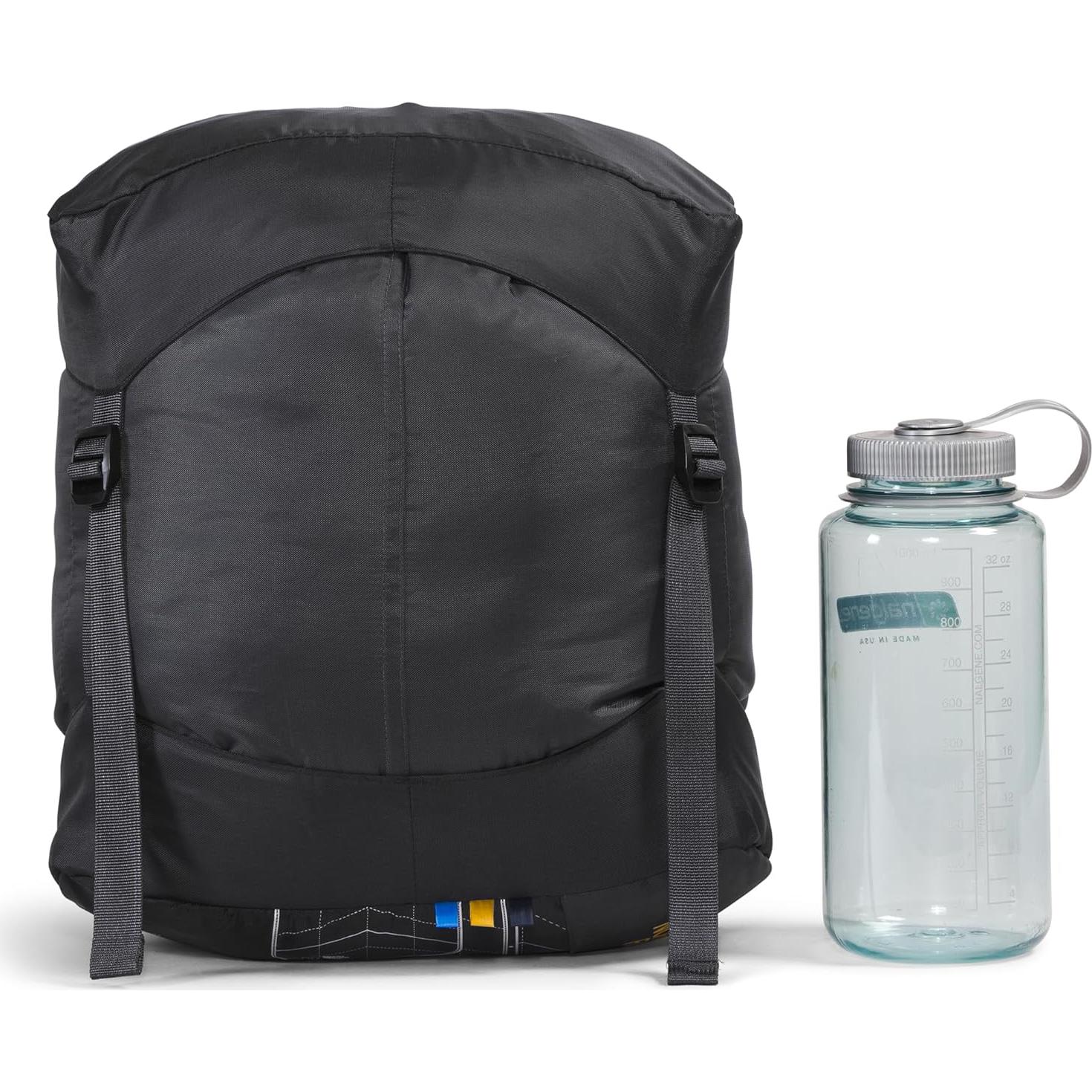 Saco de Dormir El Norte Face One, Momia, Azul y Amarillo, Regular