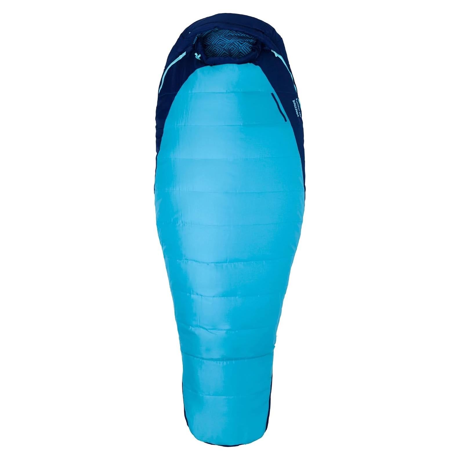 Saco de dormir Marmot Trestles 15° para mujeres - Aislado y resistente al agua