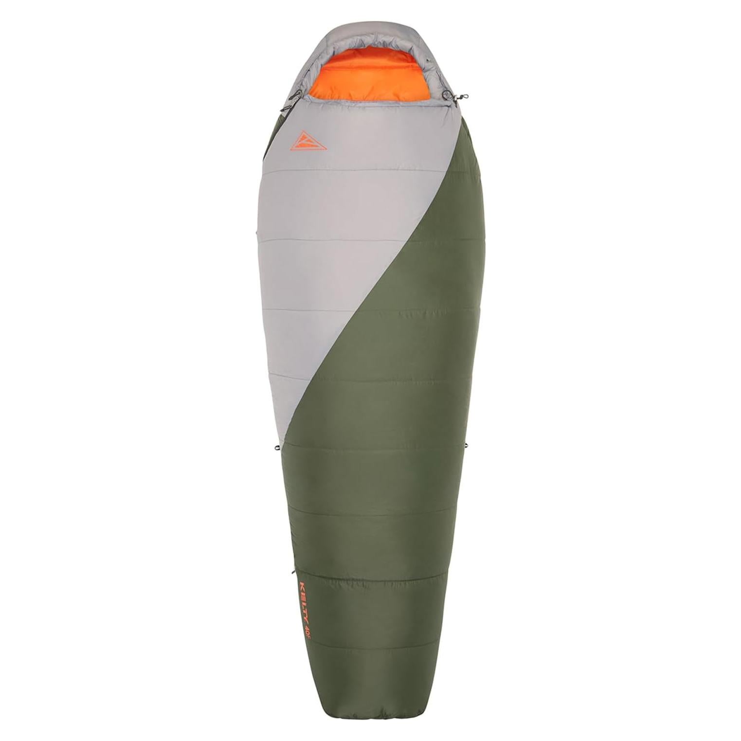 Saco de Dormir Sintético Kelty Cosmic 40° Verde 198 cm