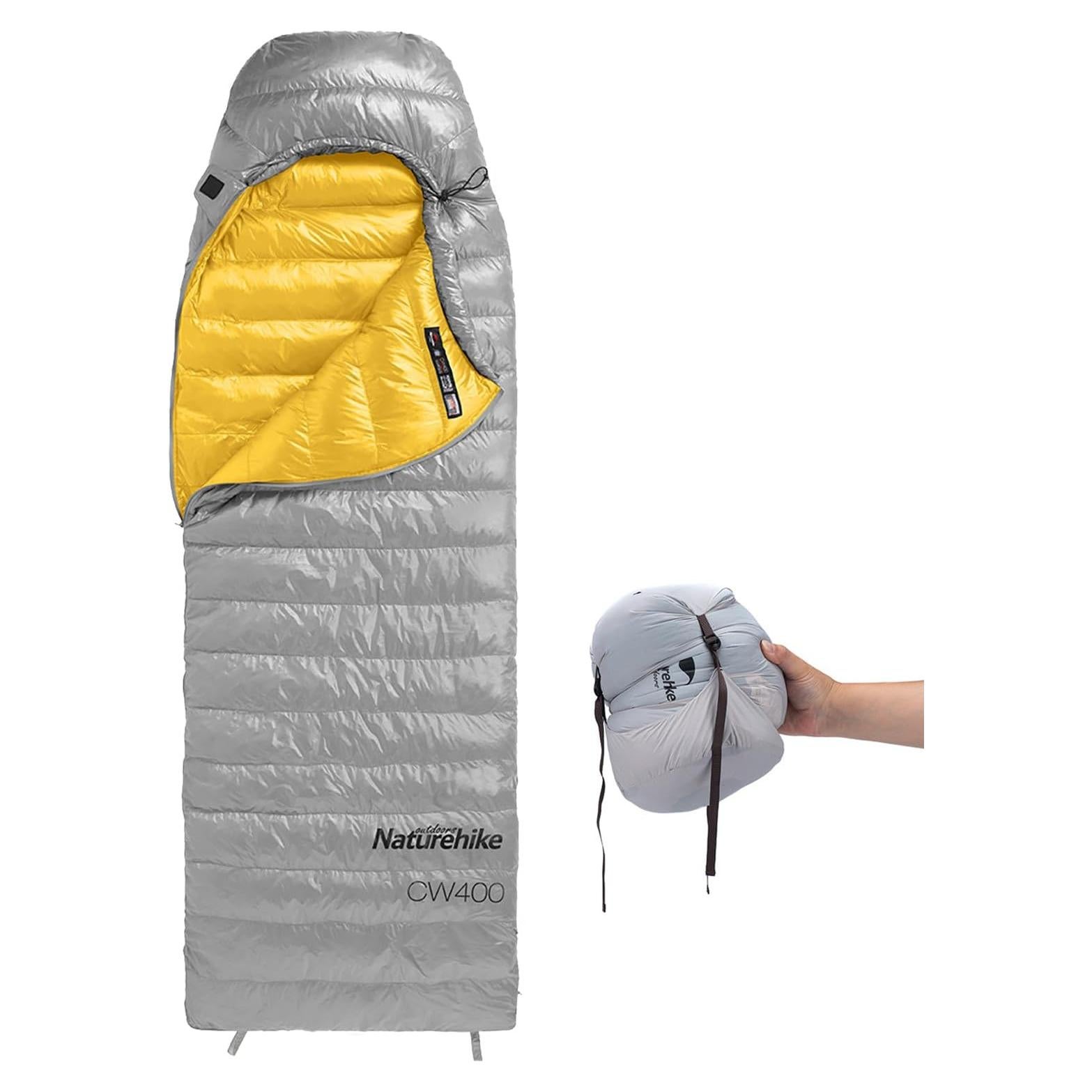 Saco de Dormir Ultraligero Naturehike CW400-1 para Clima Frío