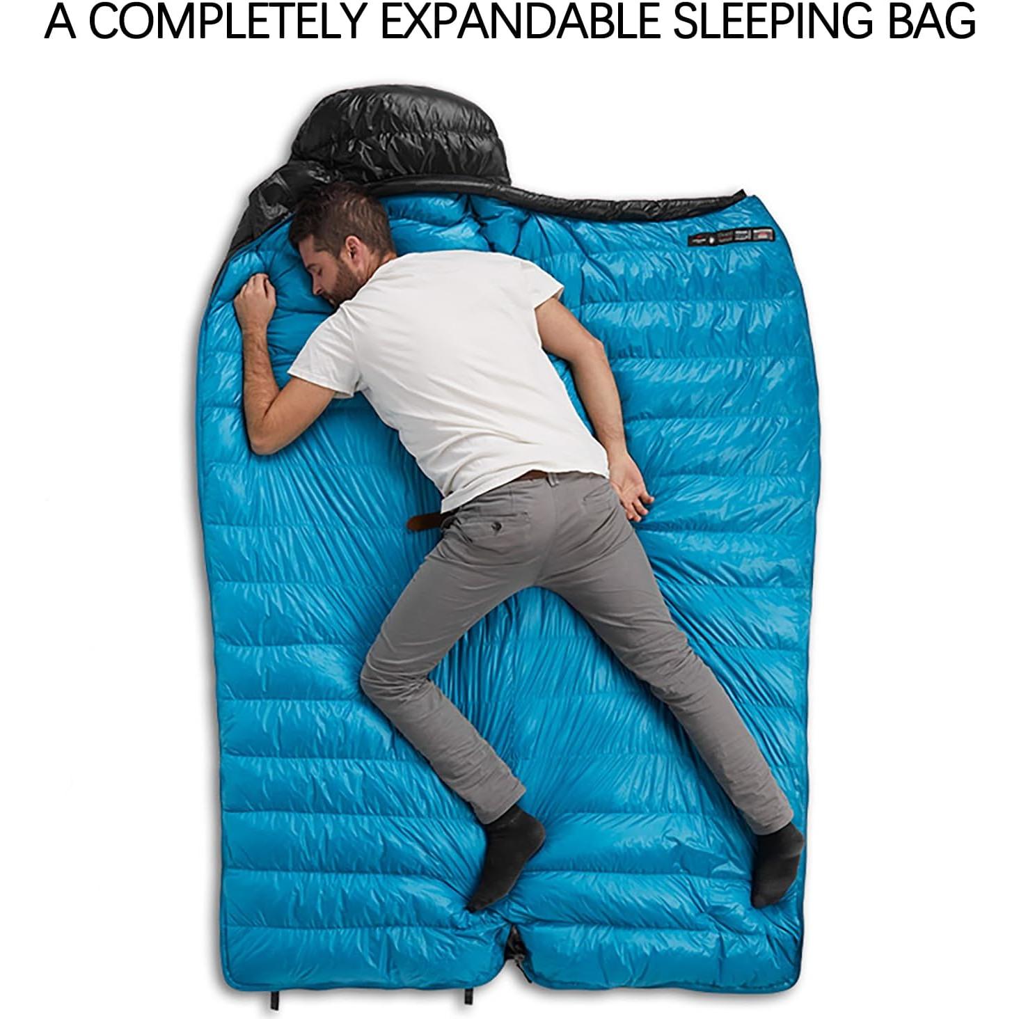 Saco de Dormir Ultraligero Naturehike CW400-1 para Clima Frío