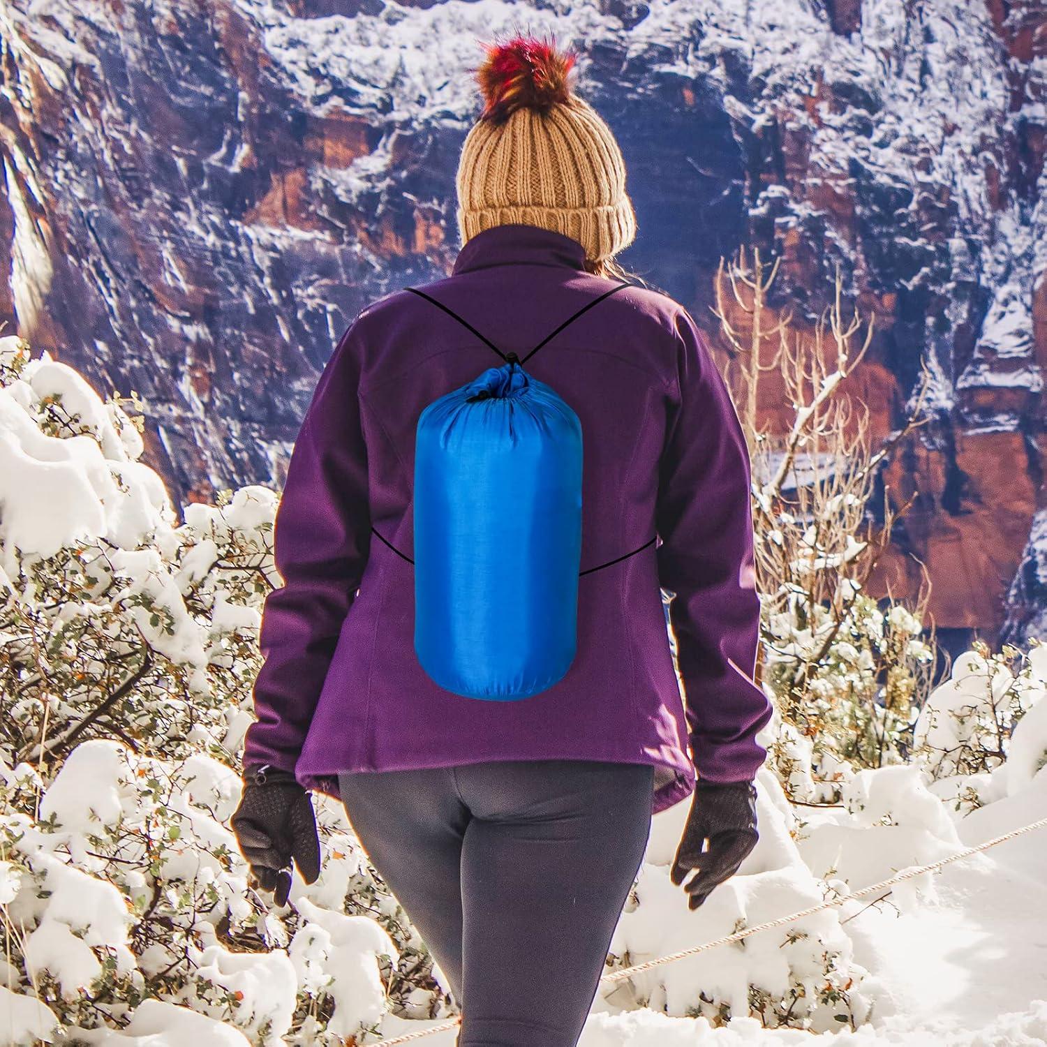 Saco de Dormir OBTANIM 4 Estaciones 210x76cm Impermeable