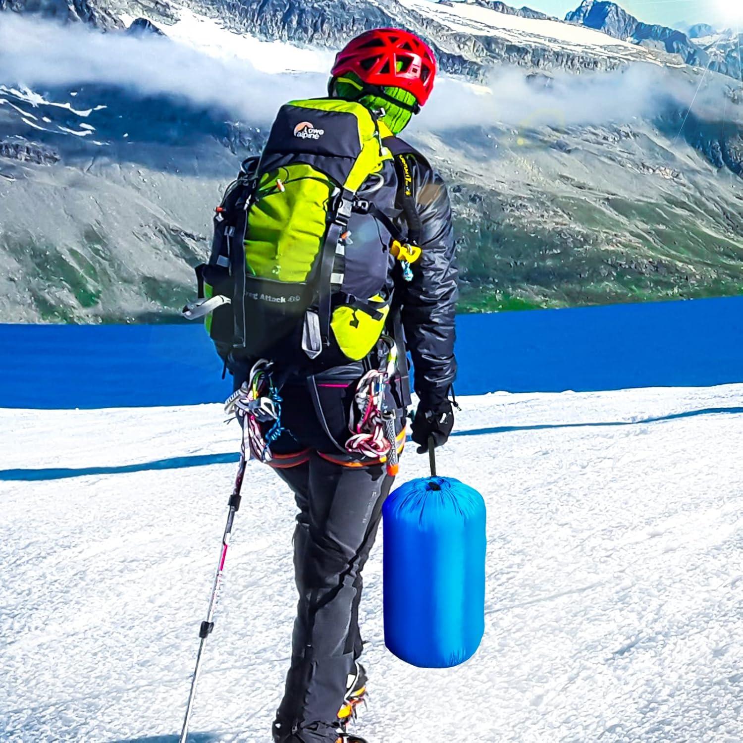 Saco de Dormir OBTANIM 4 Estaciones 210x76cm Impermeable