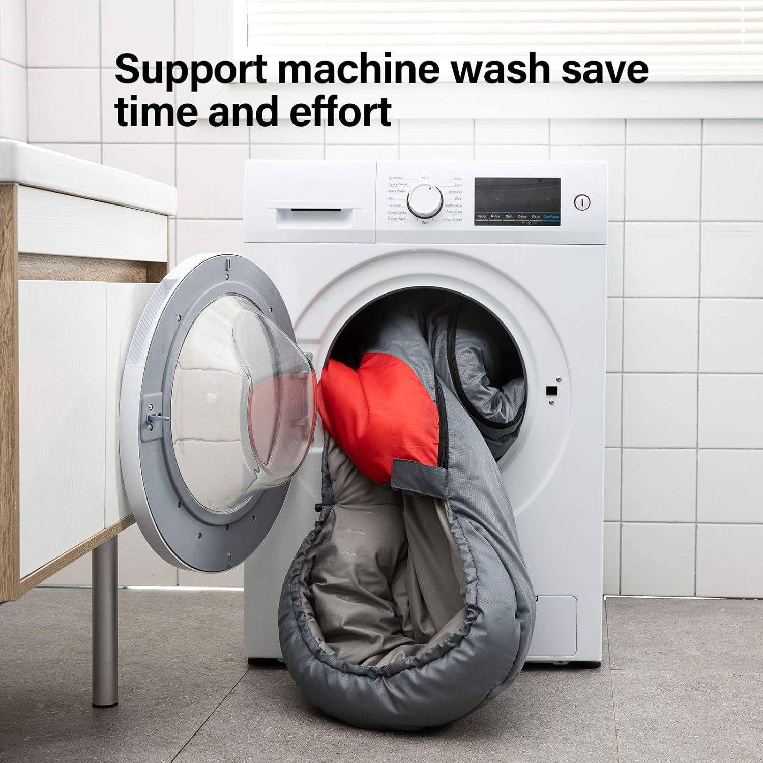 Saco de dormir BISINNA 220x80 cm impermeable y cálido