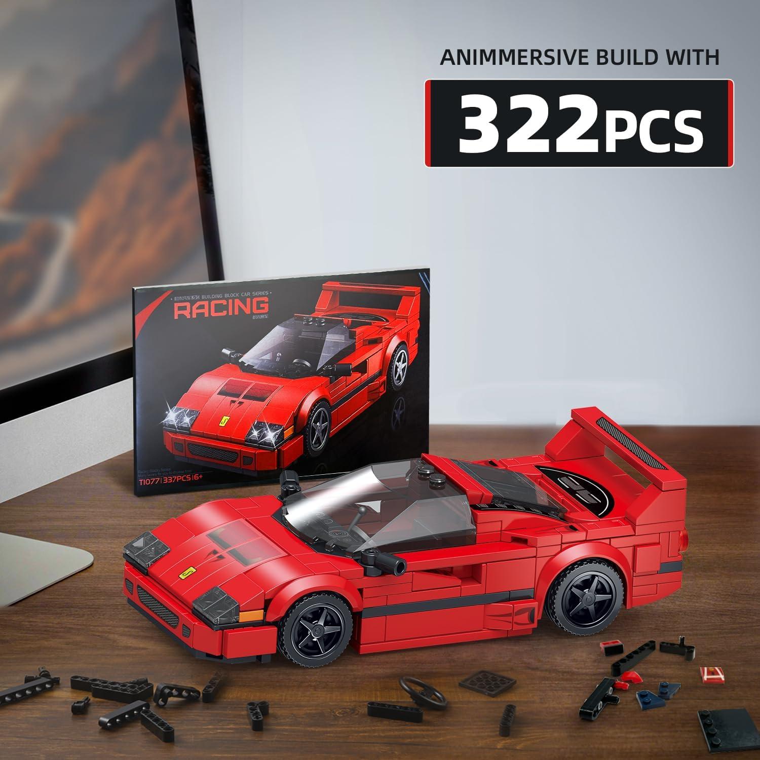 Kit de Construcción de Autos VGD 322PCS con Exhibidor