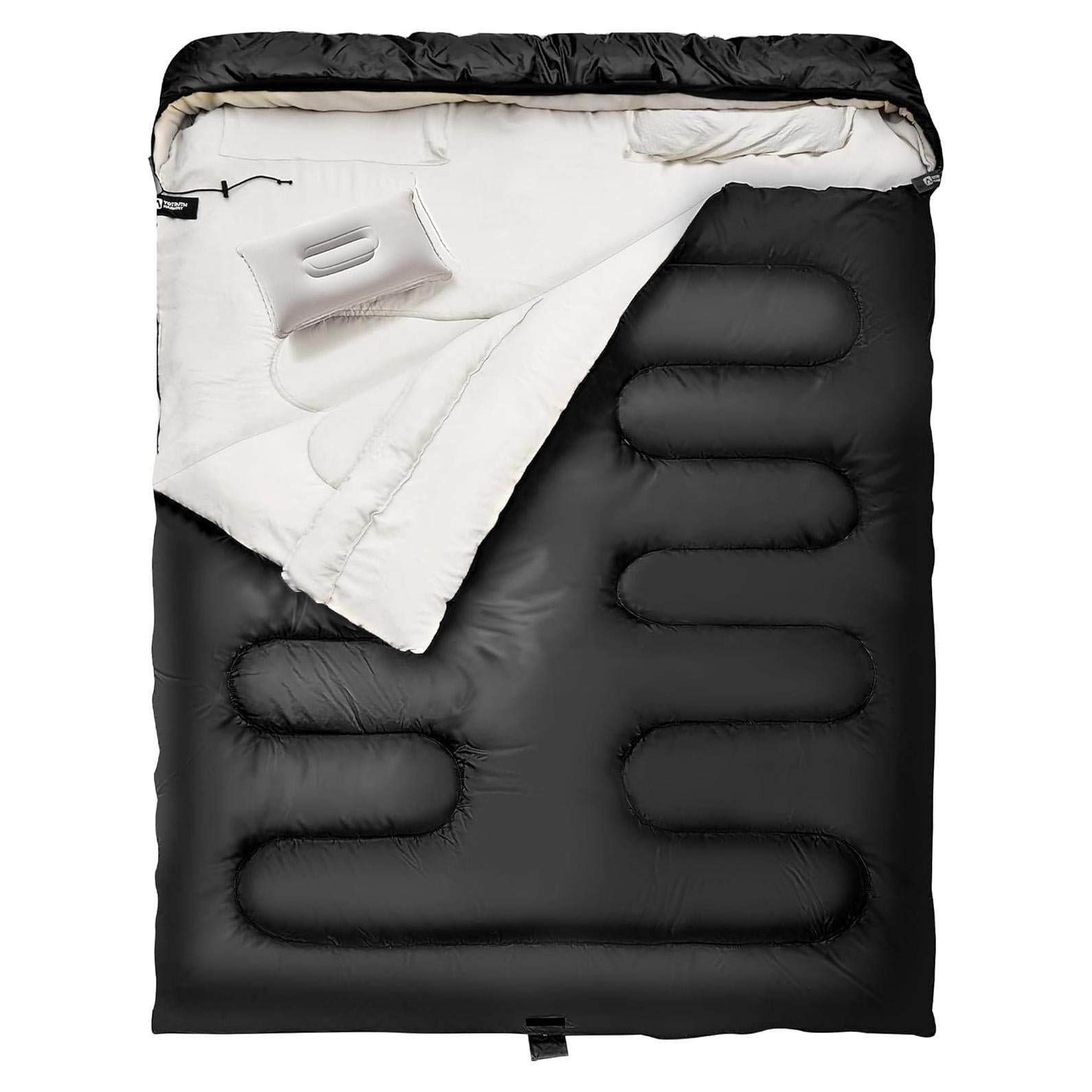 Saco de dormir doble Yotruth Harmony 400T 230x165cm 3 temporadas