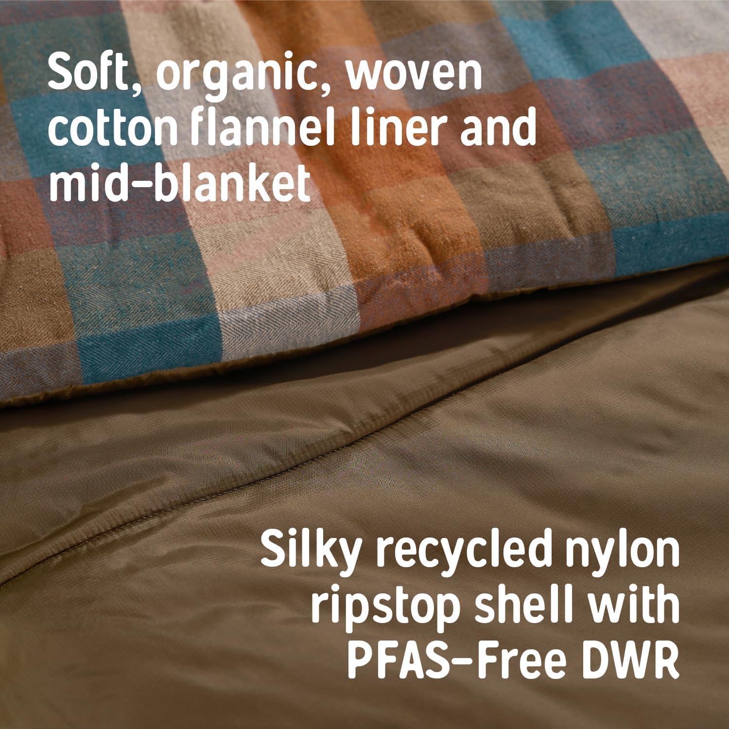 Saco de dormir Kelty Wayback 213x91 cm con manta incorporada