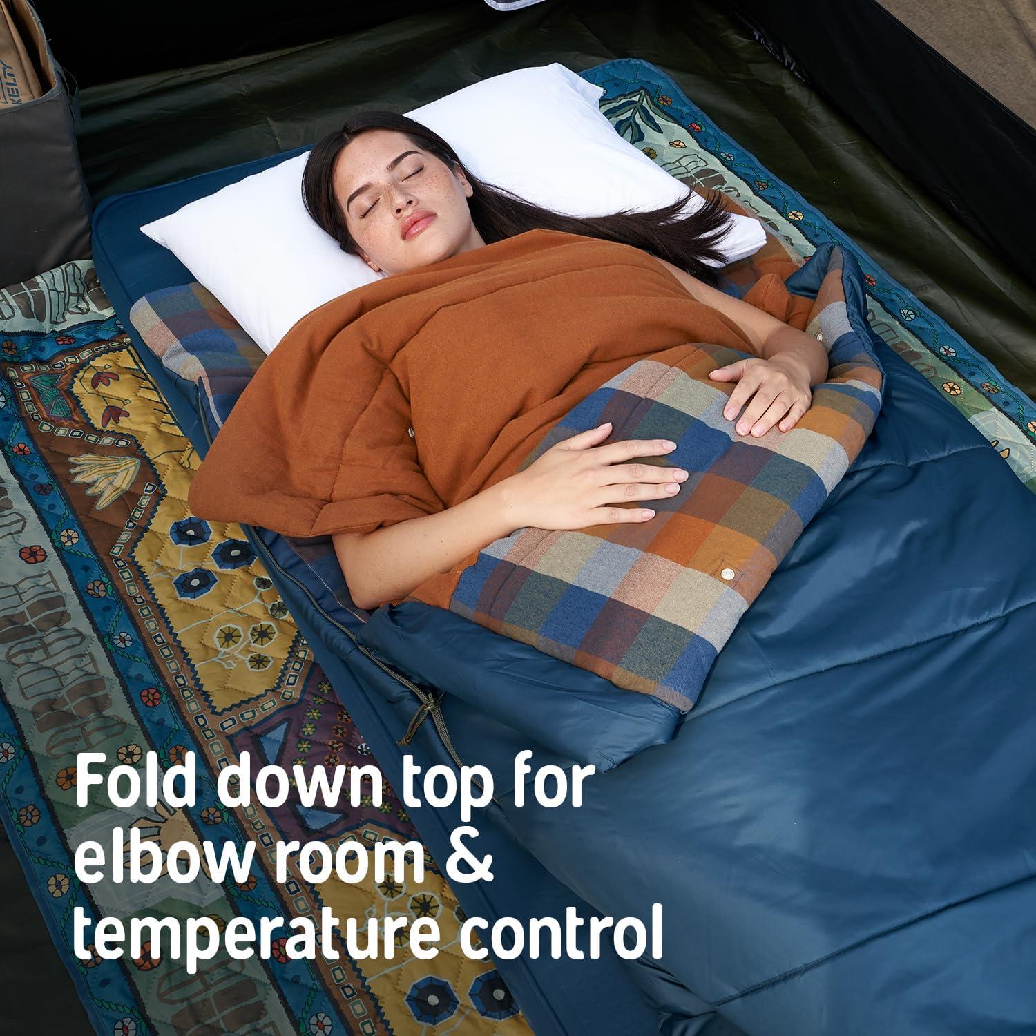 Saco de dormir Kelty Wayback 213x91 cm con manta incorporada