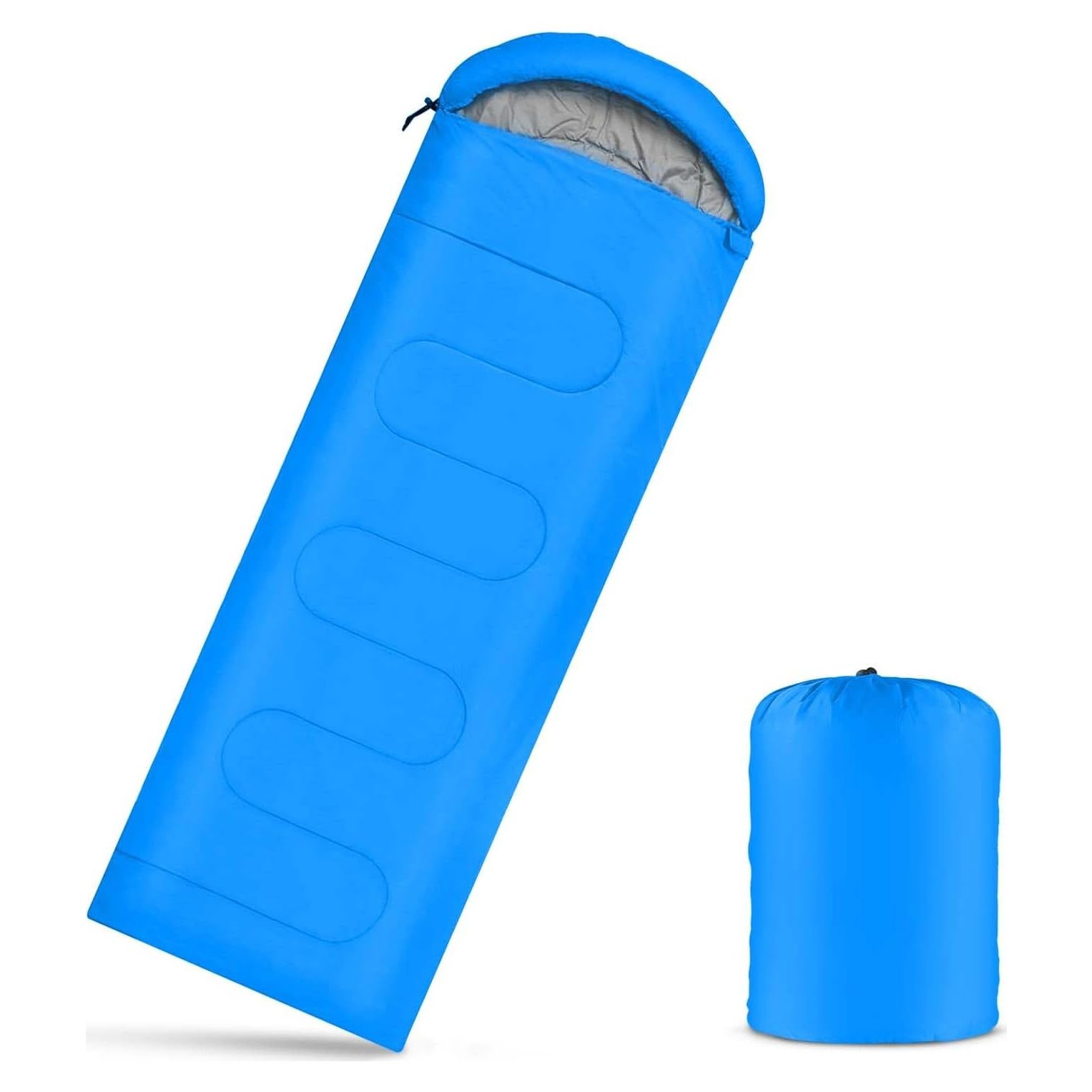 Saco de Dormir OBTANIM 4 Estaciones Impermeable 210x76cm