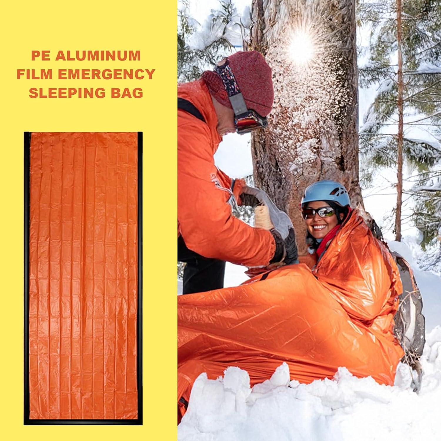 Bolsa de Dormir de Emergencia LYYCLFQ 213x91 cm Impermeable