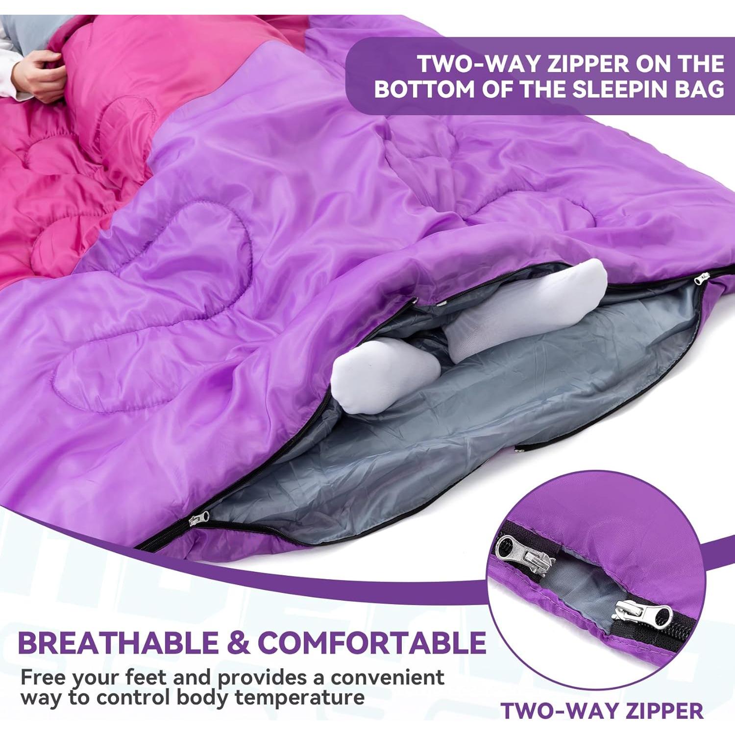 Saco de dormir doble Underwood Aggregator 220x150cm impermeable