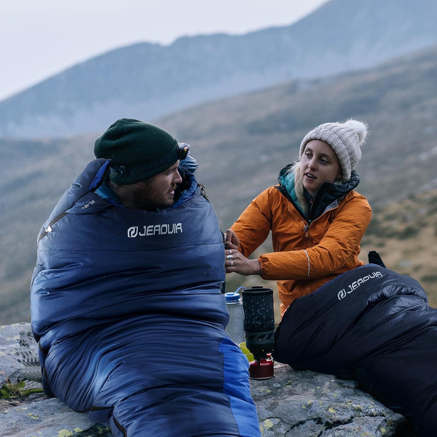 Saco de Dormir TXZ Outdoor Impermeable 229.9x80 cm Clima Frío