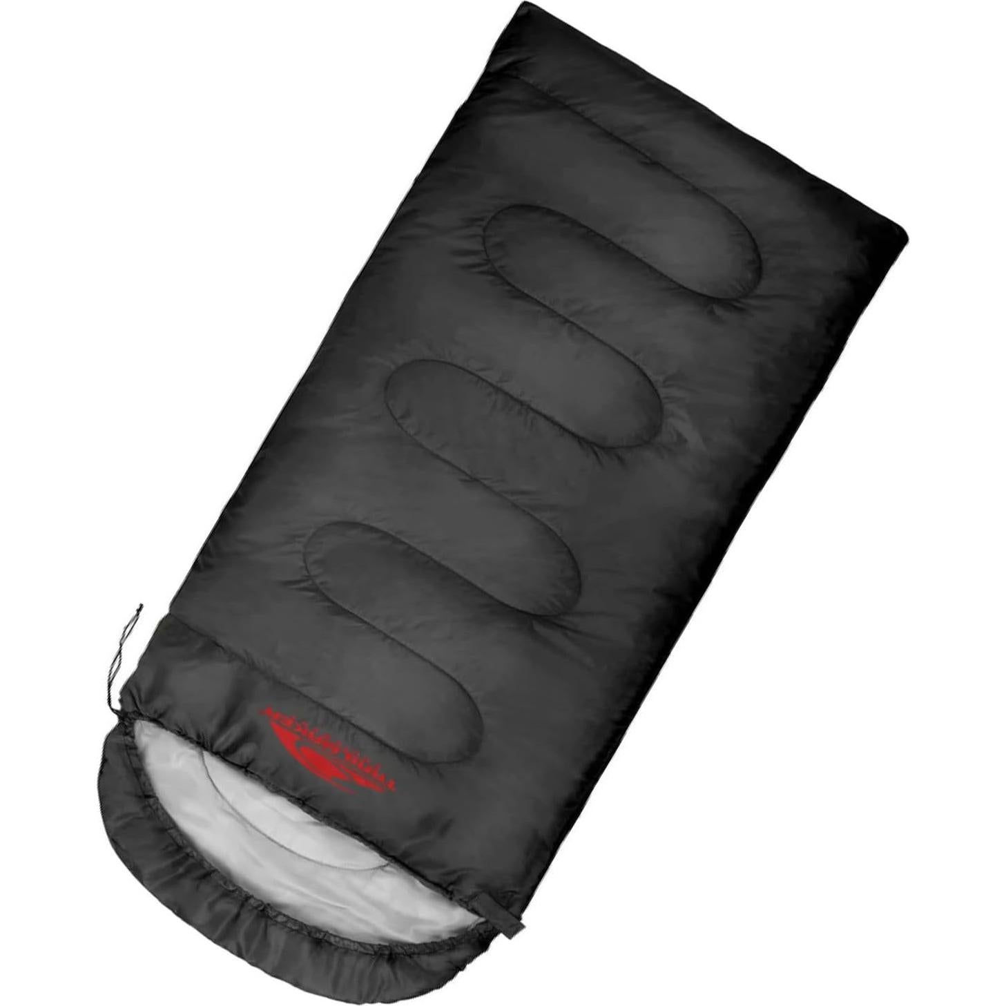 Saco de Dormir Impermeable Trail Maker 7511s 1 Persona Negro