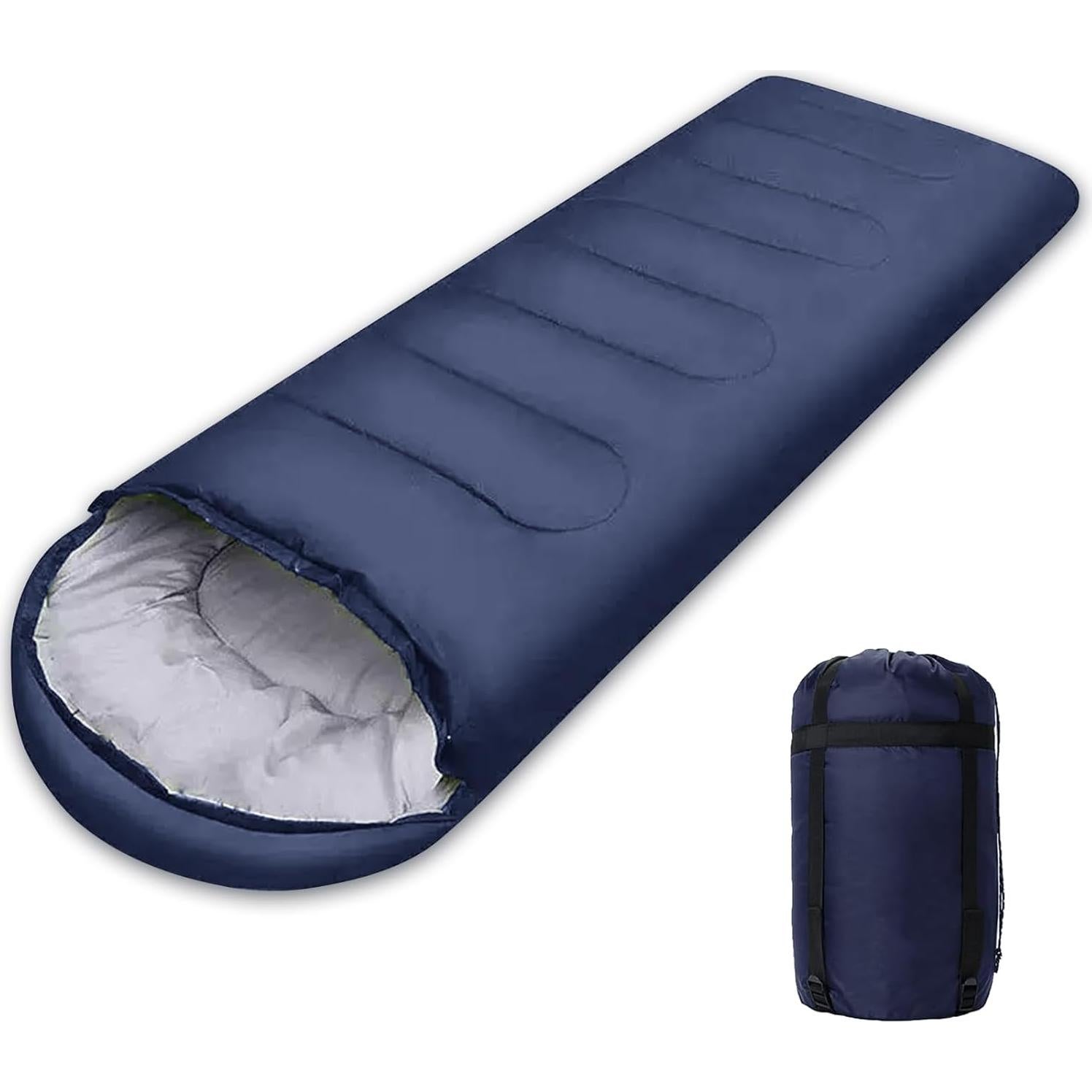 Saco de dormir Petgin 3 estaciones ligero impermeable 210x75cm