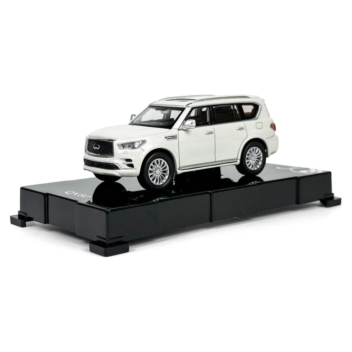 Coche Diecast PAUDI Infiniti 2020 QX80 1/64 Blanco
