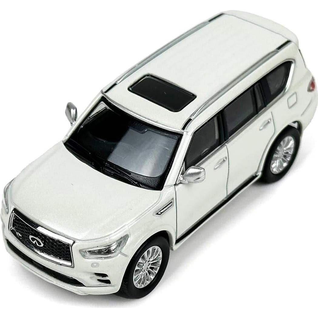 Coche Diecast PAUDI Infiniti 2020 QX80 1/64 Blanco