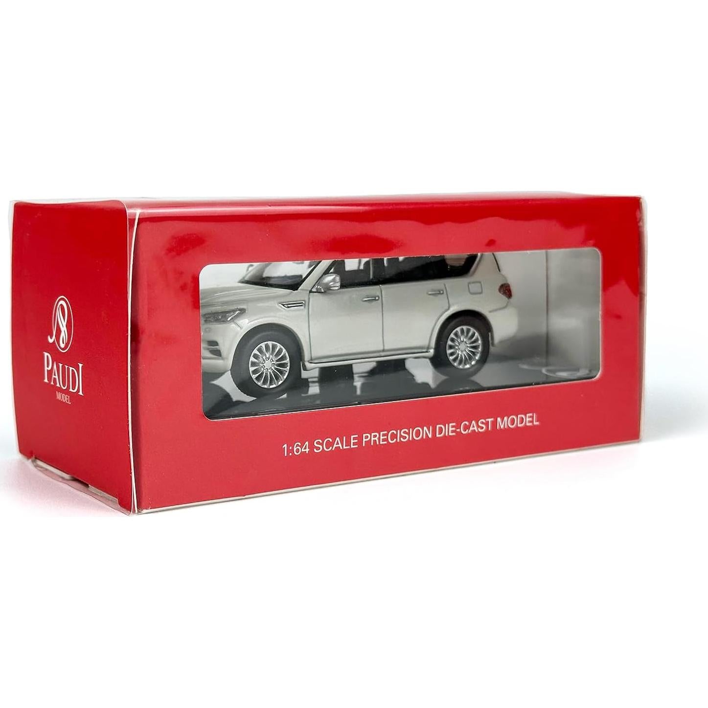 Coche Diecast PAUDI Infiniti 2020 QX80 1/64 Blanco