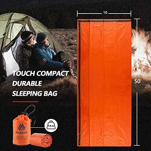Saco de dormir de emergencia Mezonn Bivy 204x94 cm ligero