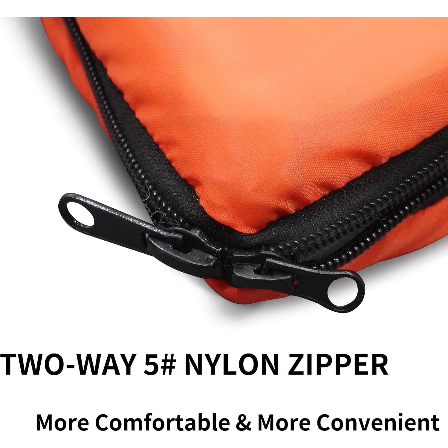 Saco de dormir 3 estaciones MOUNTAINLODGE impermeable 195x80cm