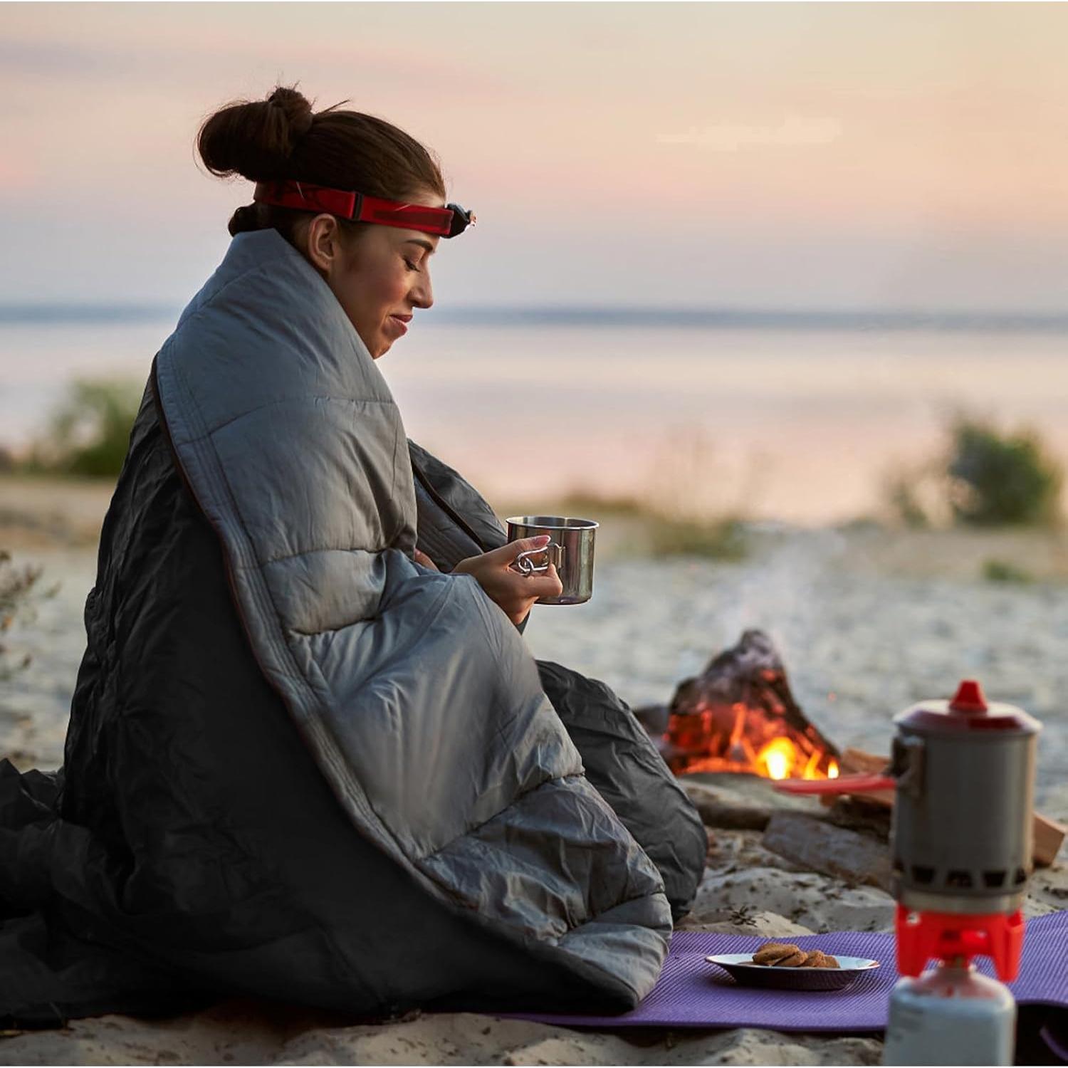 Saco de dormir momia JAICOM 0°C -9.4°C para 1 persona