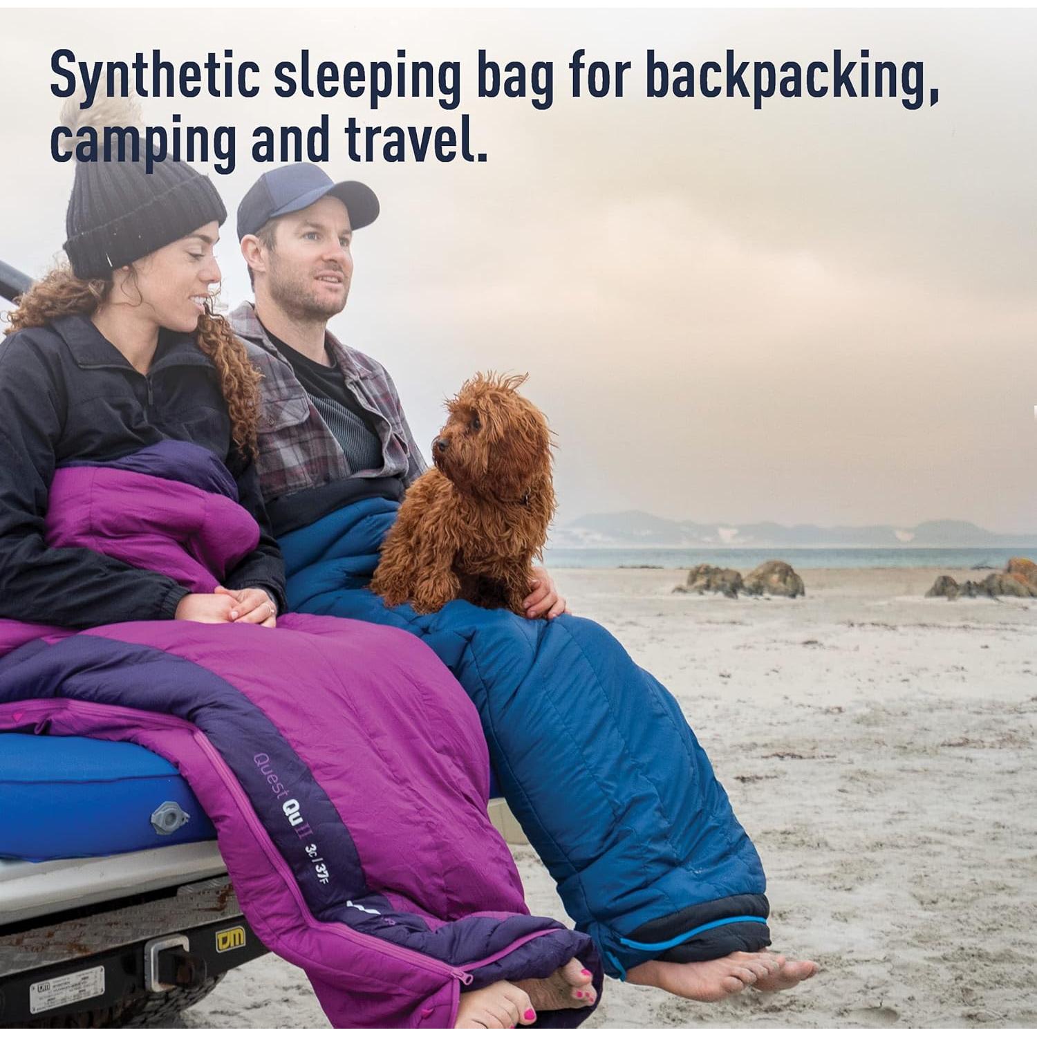 Saco de dormir sintético Sea to Summit Trailhead Long -10°C