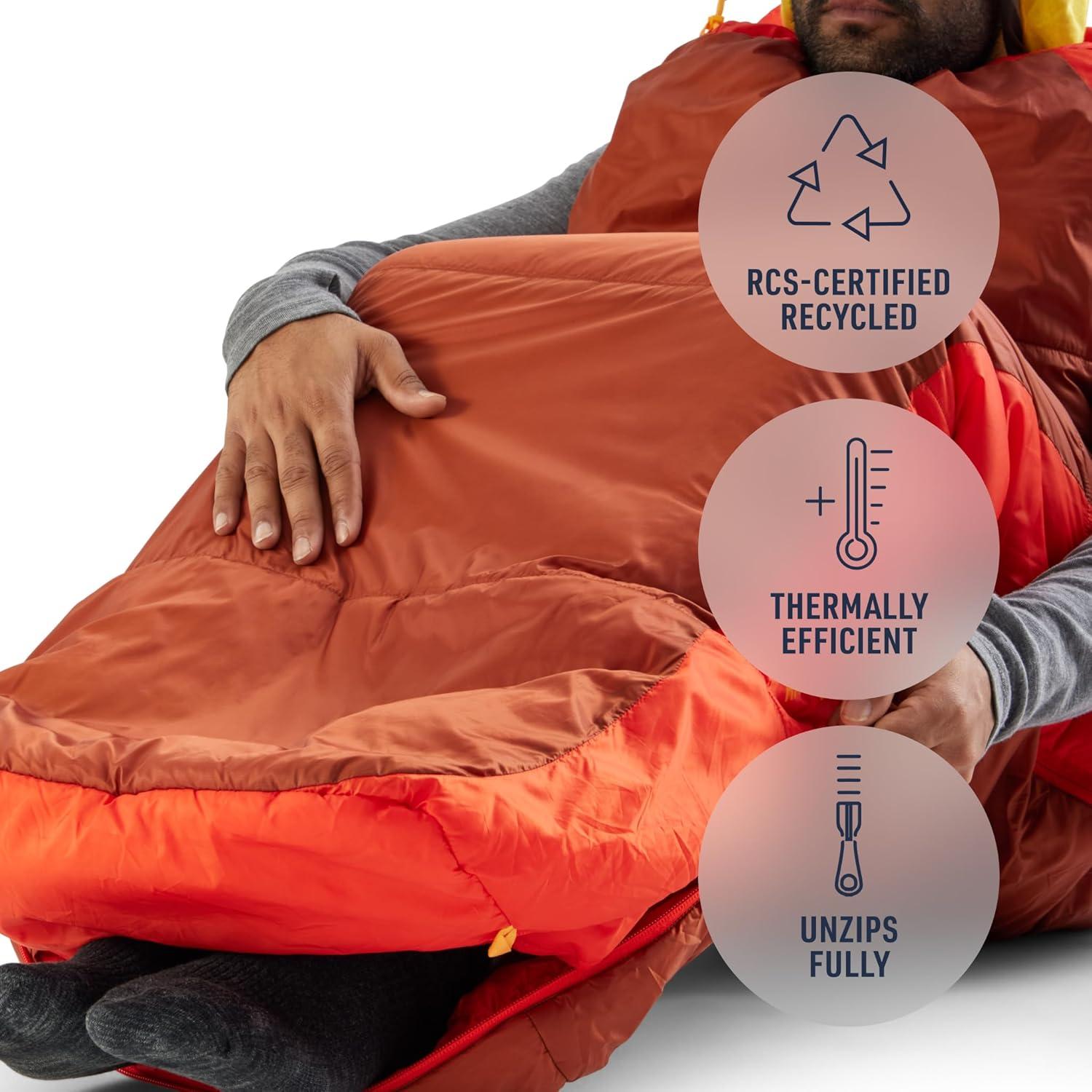 Saco de dormir sintético Sea to Summit Hamelin 15° Long