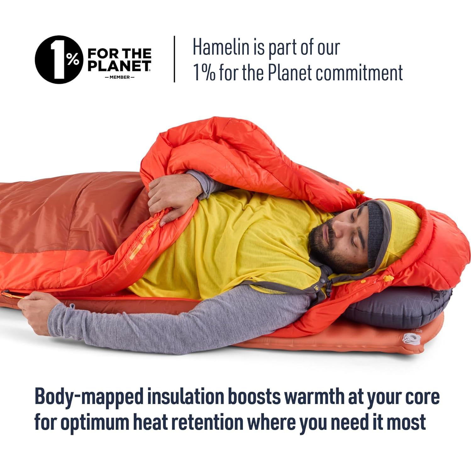 Saco de dormir sintético Sea to Summit Hamelin 15° Long