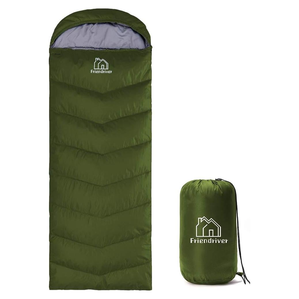 Saco de Dormir XL Friendriver Impermeable 220x80cm Microfibra