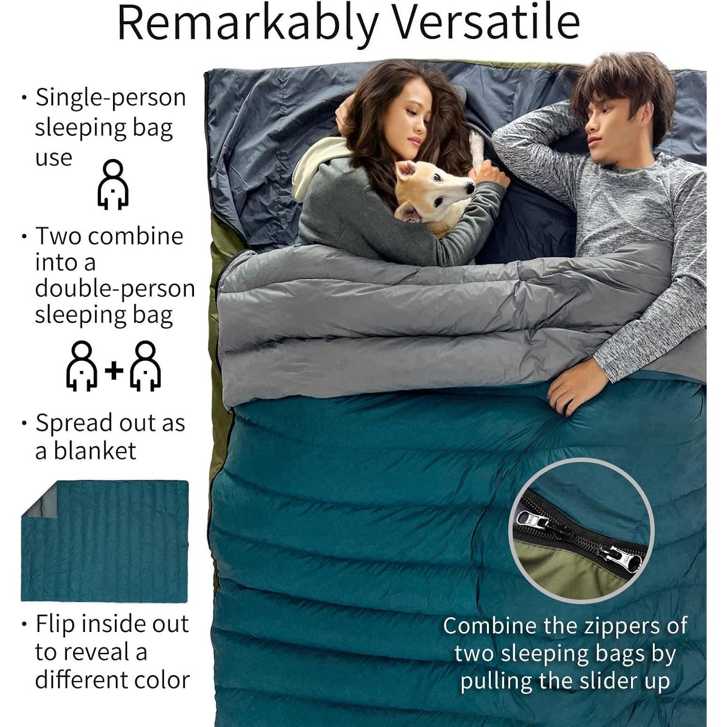 Saco de Dormir Litume C2202 de Plumas 3 Temporadas 500g