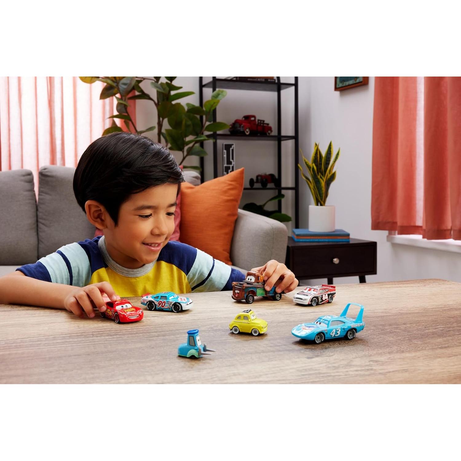 Vehículo Diecast The King Mattel 1:55 Disney Pixar Cars