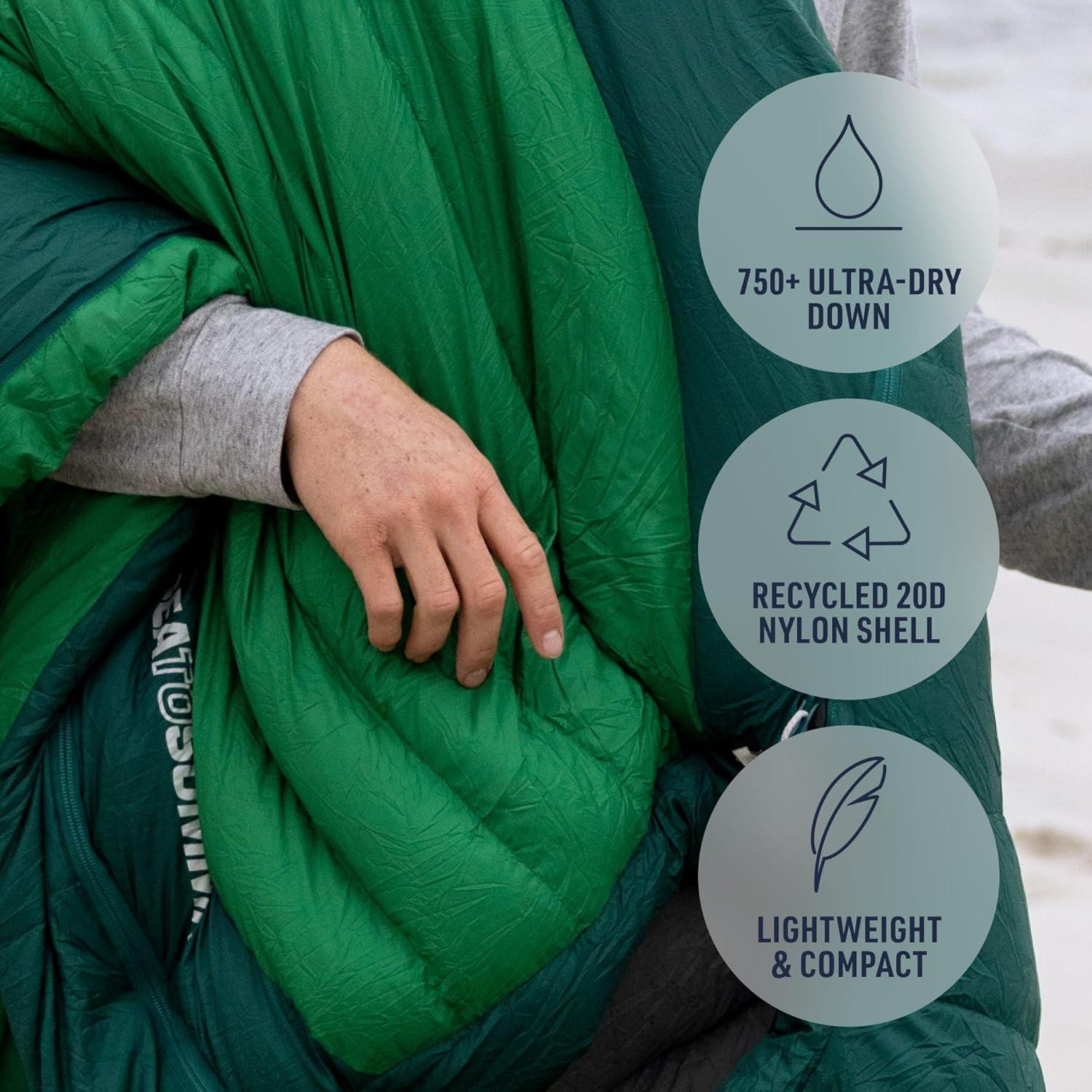 Saco de dormir Ascent Down Sea to Summit - 1.31 kg - 15°F