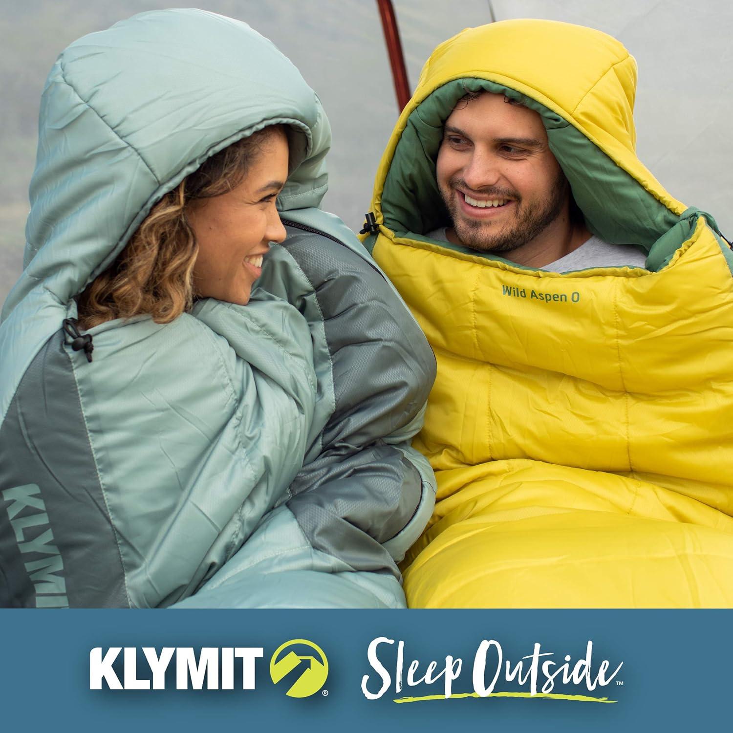 Saco de Dormir Klymit Wild Aspen Ligero Tipo Momia 20°F