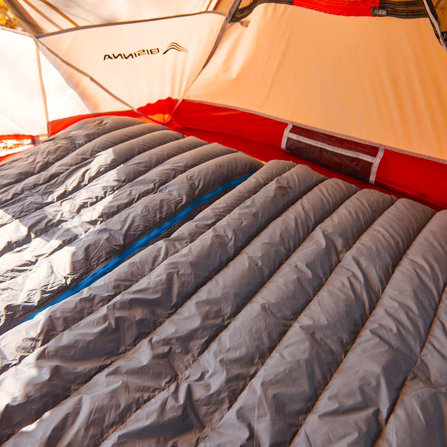 Saco de Dormir Ultraligero BISINNA 0.78kg 0-10C para Camping