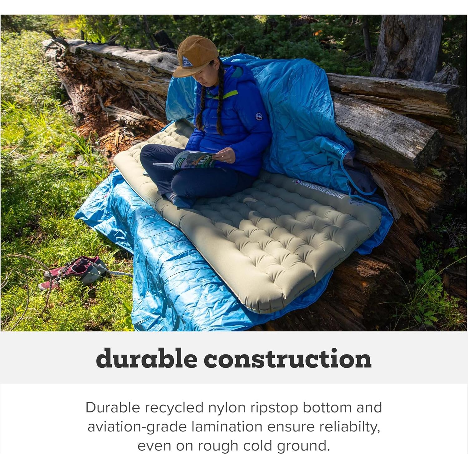 Colchón Inflable Aislado Big Agnes Campmeister Deluxe 63.5x198 cm