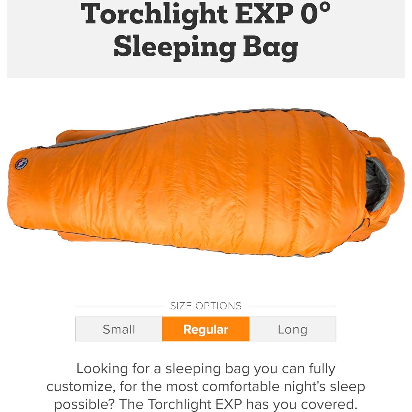 Saco de Dormir Ultraligero Big Agnes Torchlight EXP 0°C