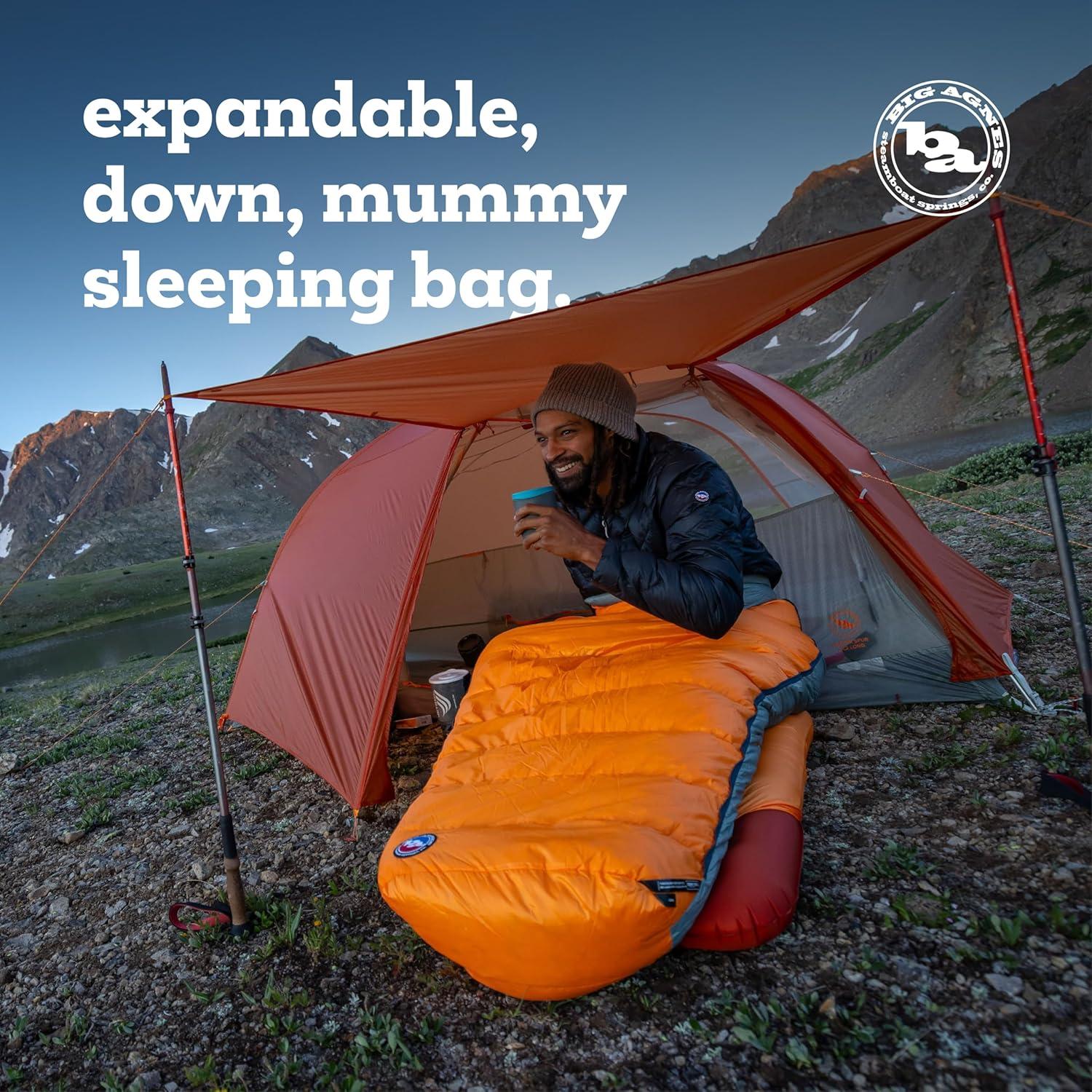 Saco de Dormir Ultraligero Big Agnes Torchlight EXP 0°C