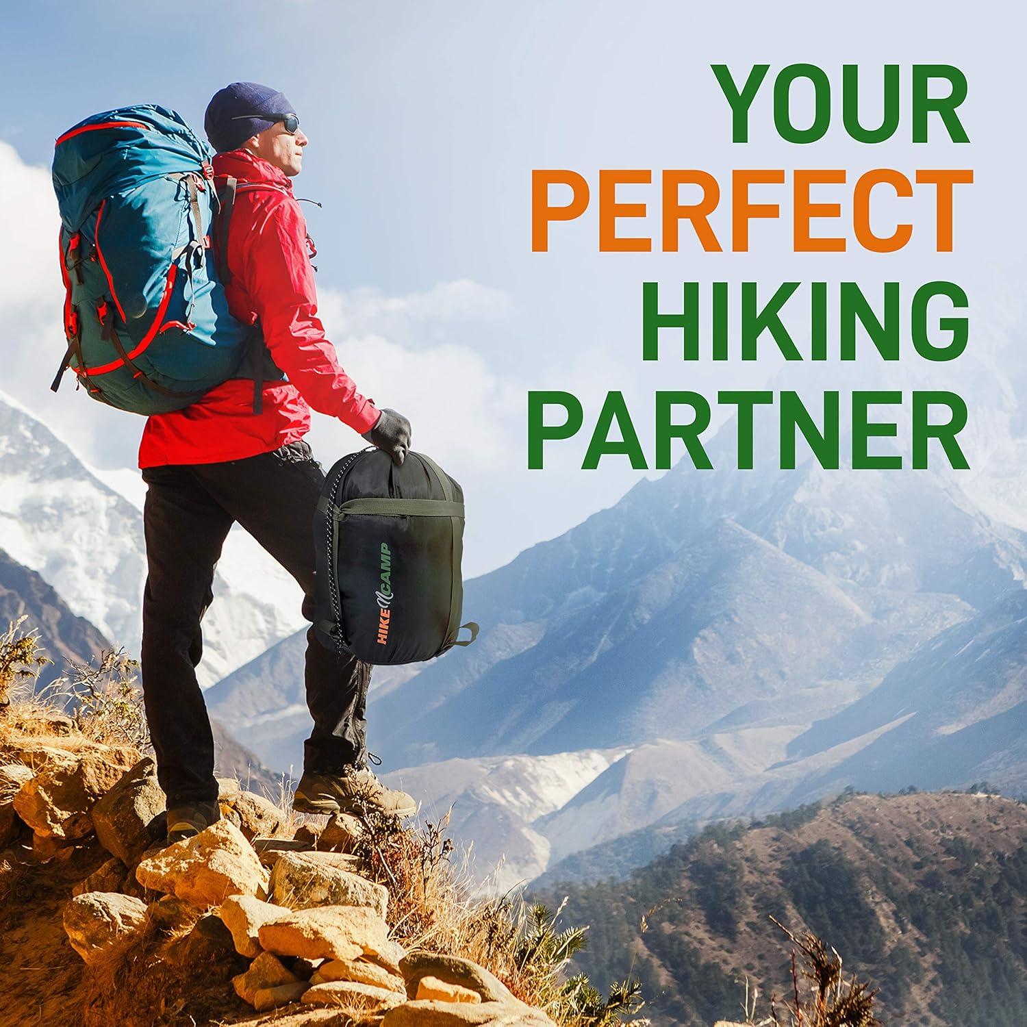 Saco de dormir doble SereneLife impermeable para 2 personas