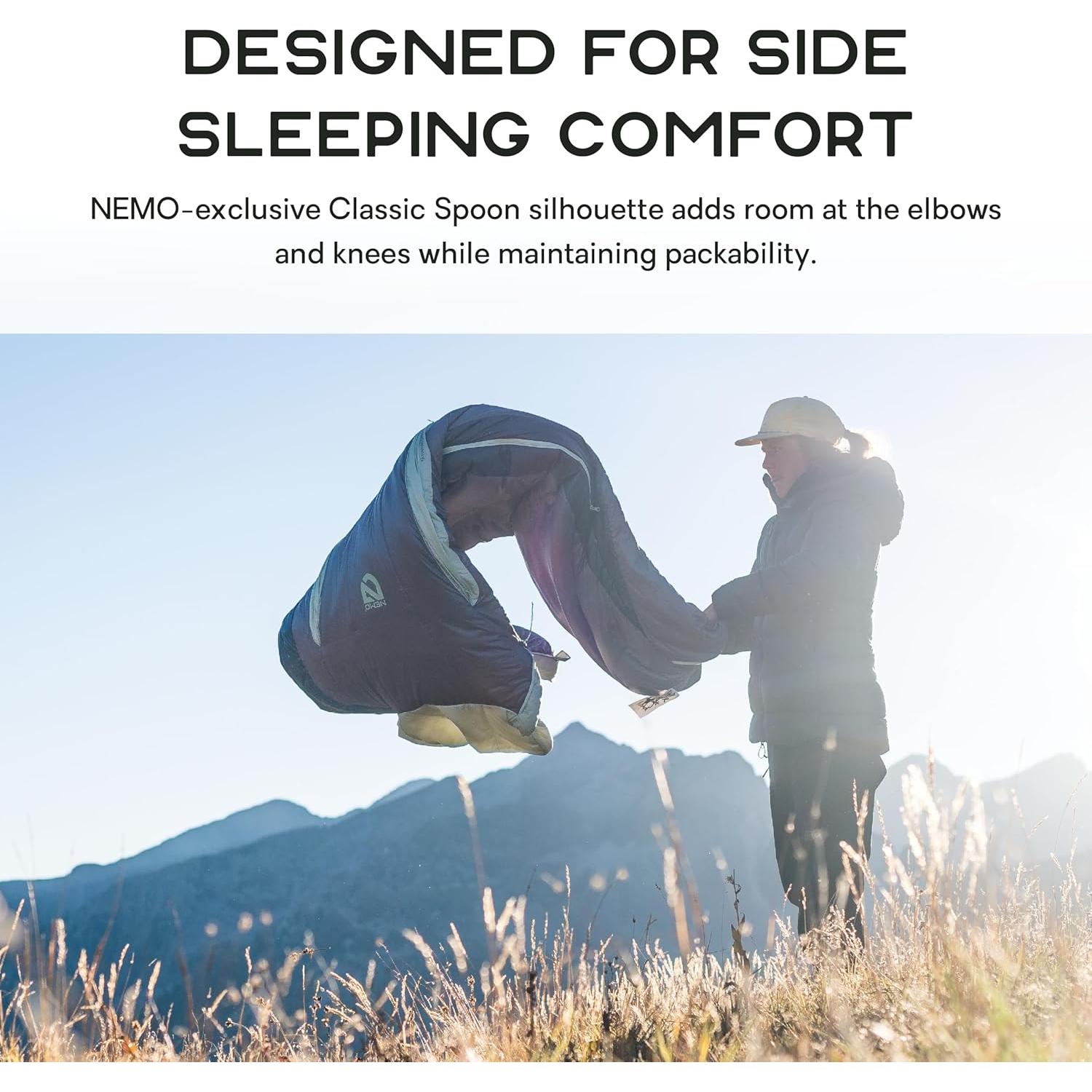 Saco de Dormir Sintético NEMO Forte Endless Promise 3 Estaciones