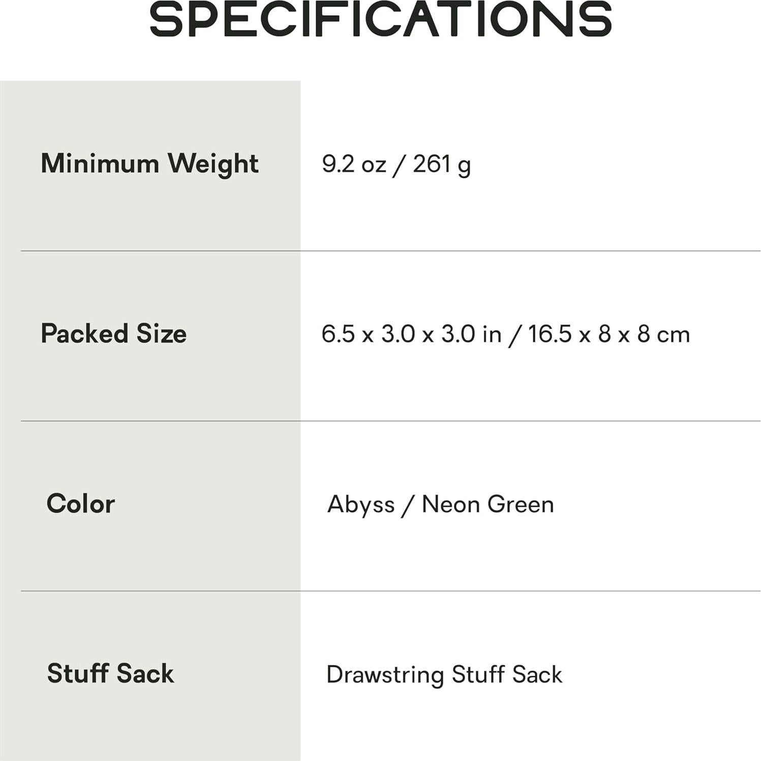 Saco de dormir NEMO Tracer Classic Spoon 2024 - Abismo