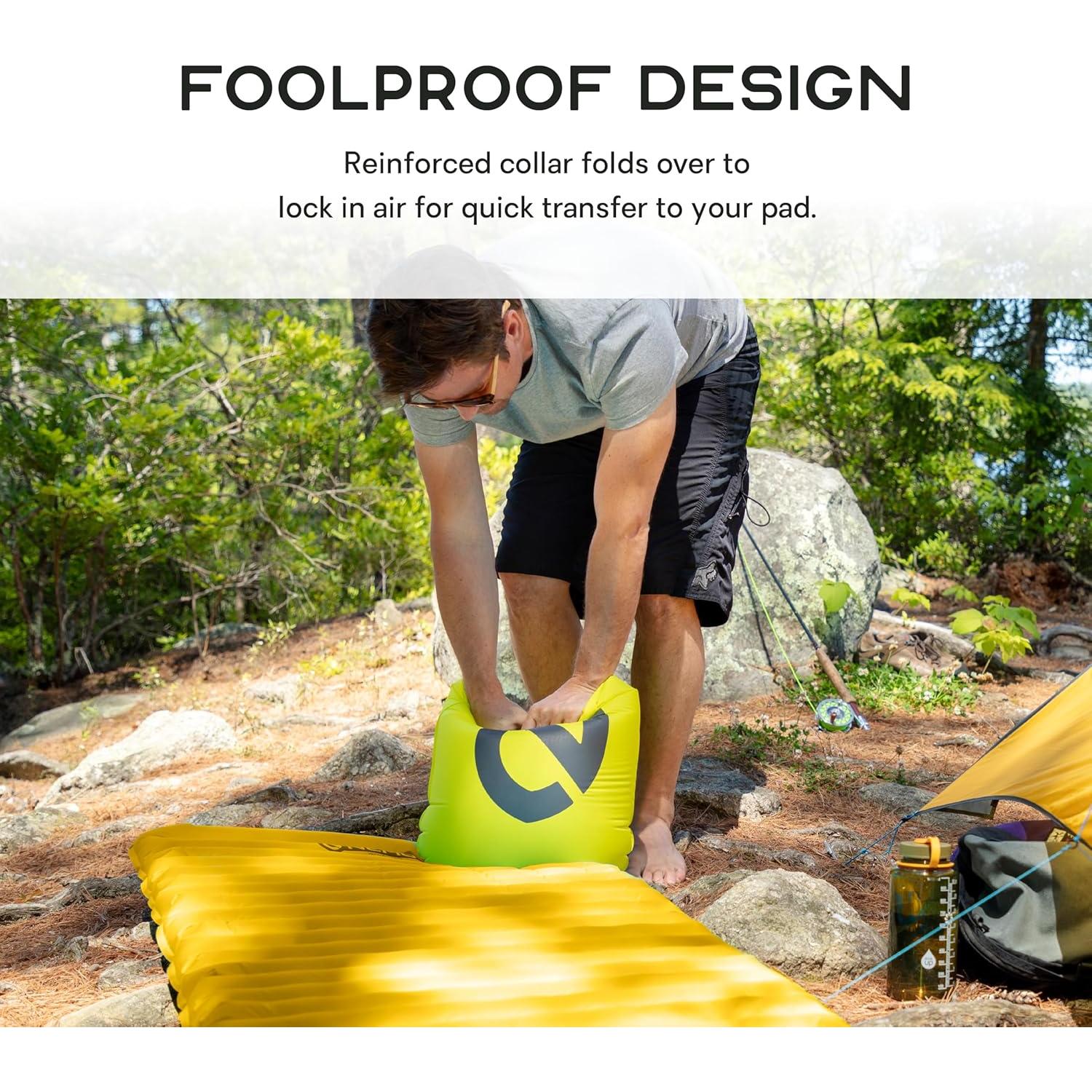 Saco de Bomba Vortex NEMO Equipment para Colchón Inflable Lumen