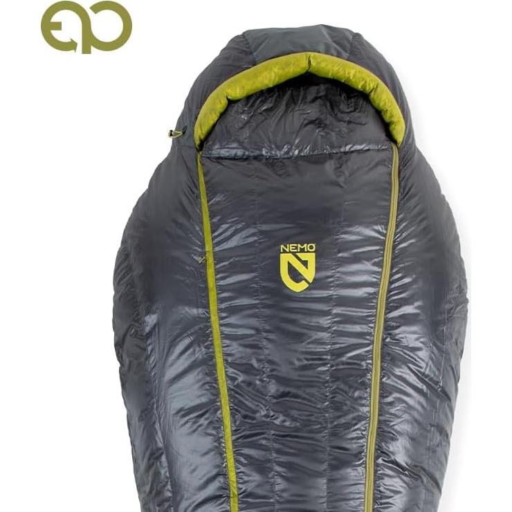 Saco de Dormir NEMO Coda 10°F a 20°F Regular Gris