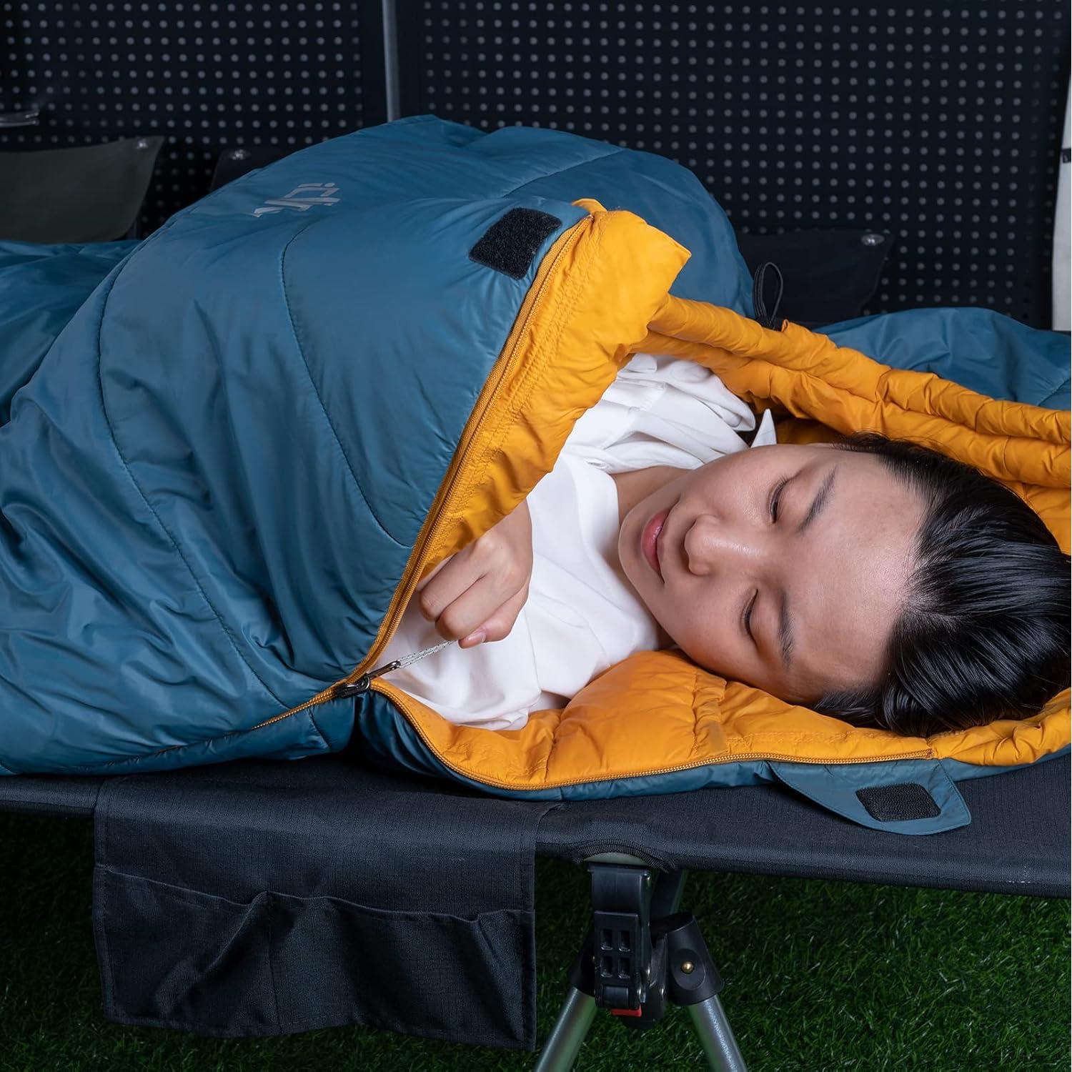 Saco de Dormir Mummy iClimb 3M Thinsulate 1.36 kg Negro