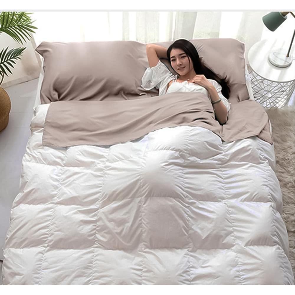 Saco de Dormir Forro Ligero MongByYa 180x210 cm Naranja