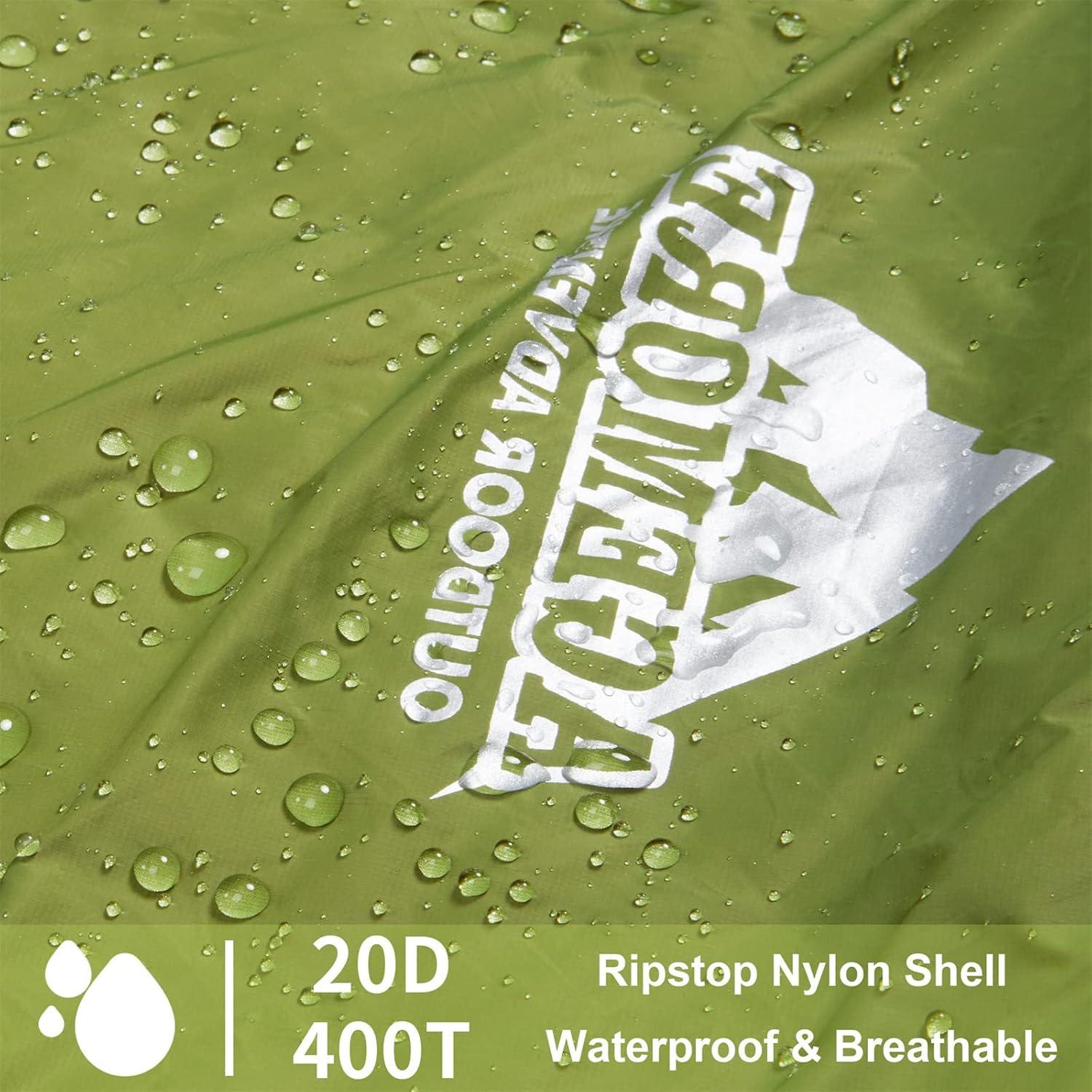 Saco de Dormir Ultraligero AGEMORE 190x75 cm Impermeable