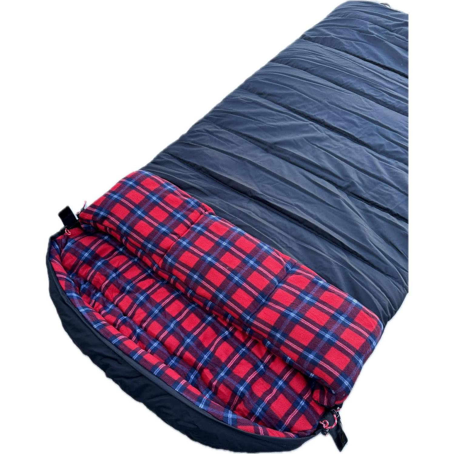 Saco de Dormir Oversize Ledge Montana -30°C XXL para Frío