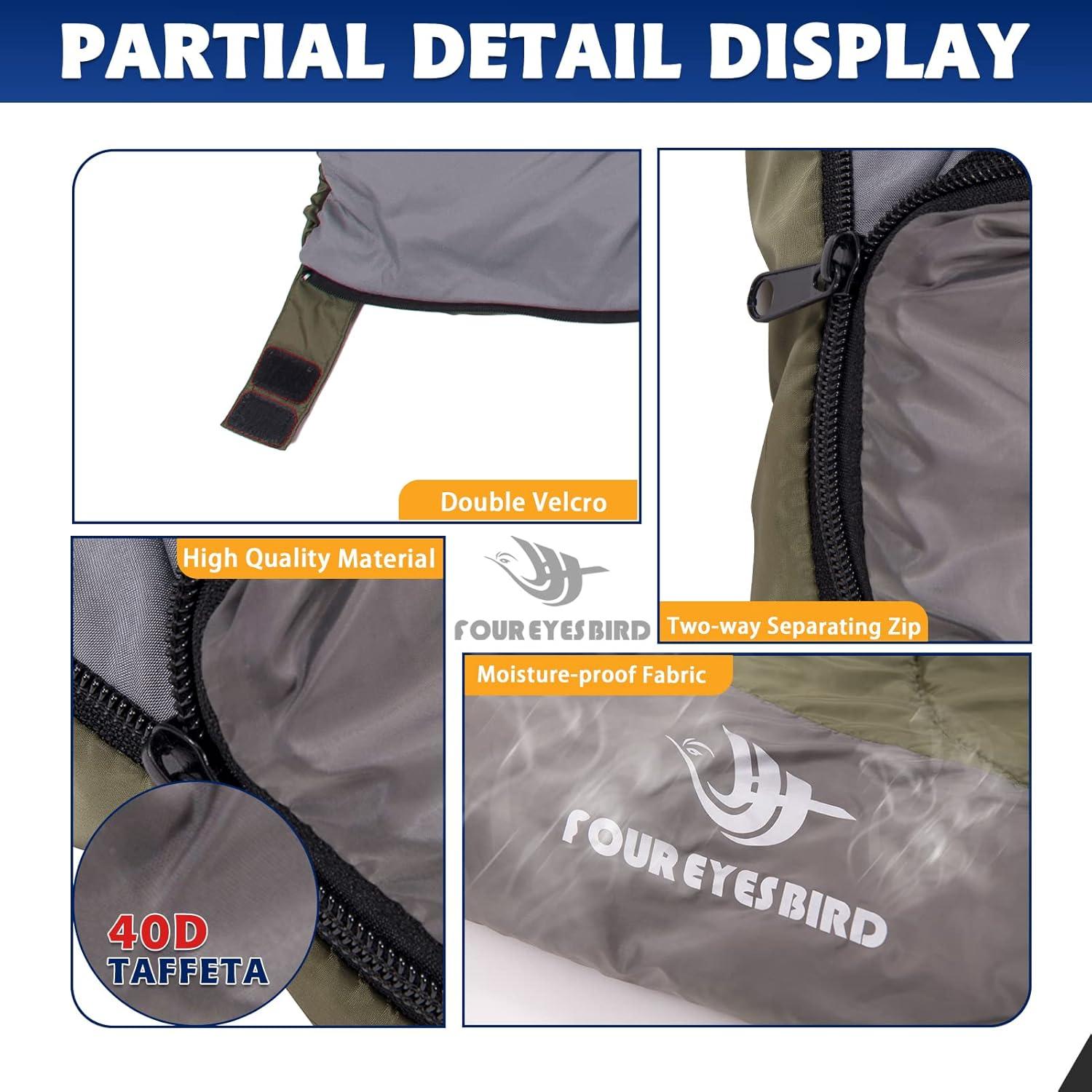 Saco de Dormir Tipo Sobre Arctic Lemmings 3 Temporadas 189.9x80cm