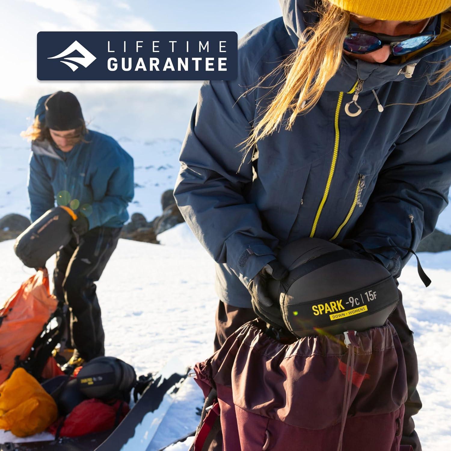 Saco de dormir plumas Sea to Summit Spark 15°C para mujeres