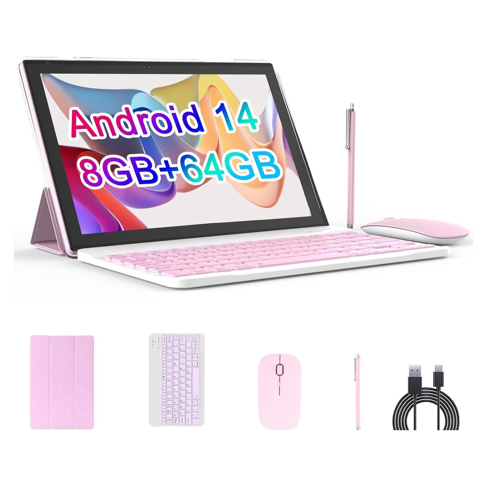 Tableta RUIQIAI 10.1" Android 14.0 8GB RAM 64GB ROM