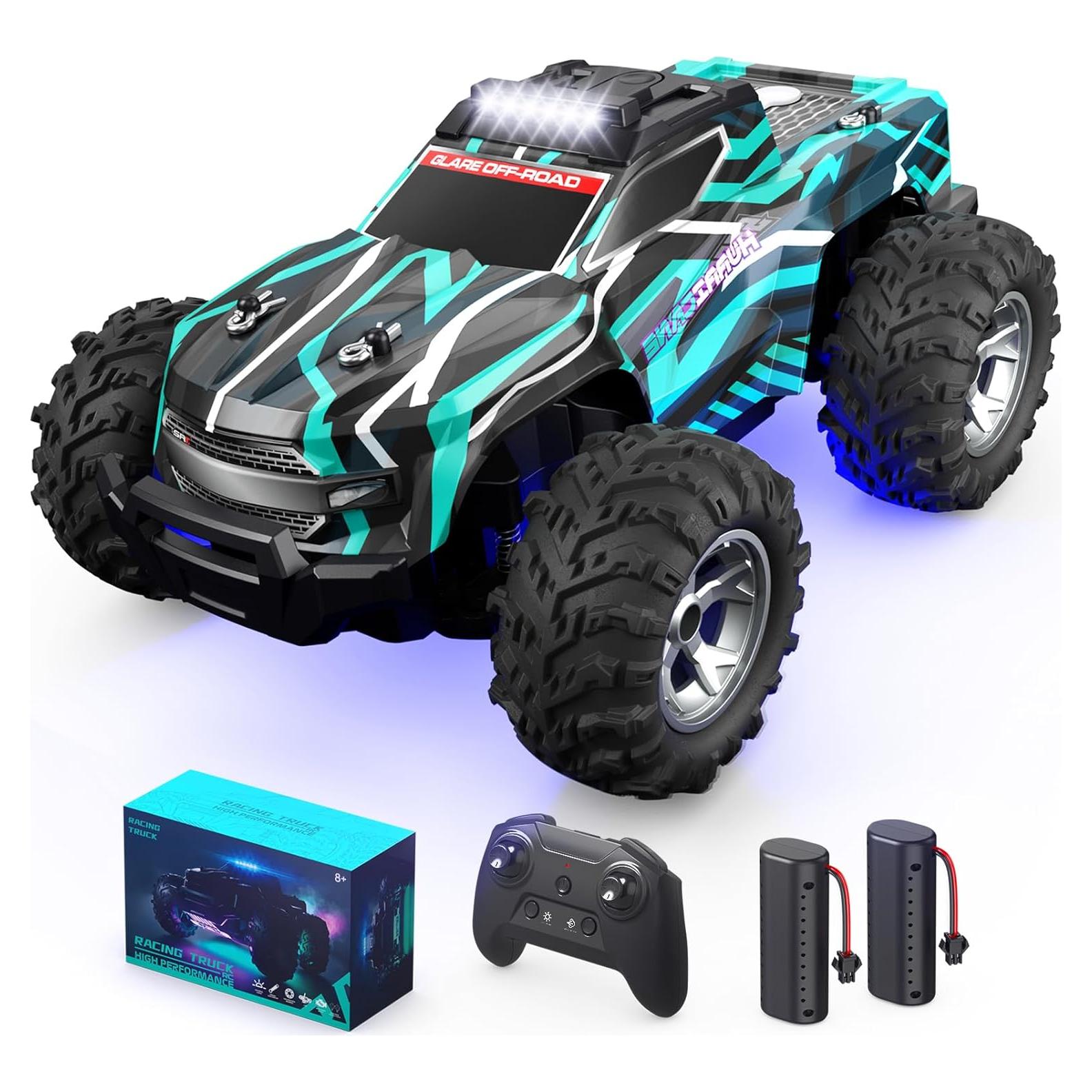 Coche RC Todo Terreno Resosese 2023 Verde 25Km/h LED