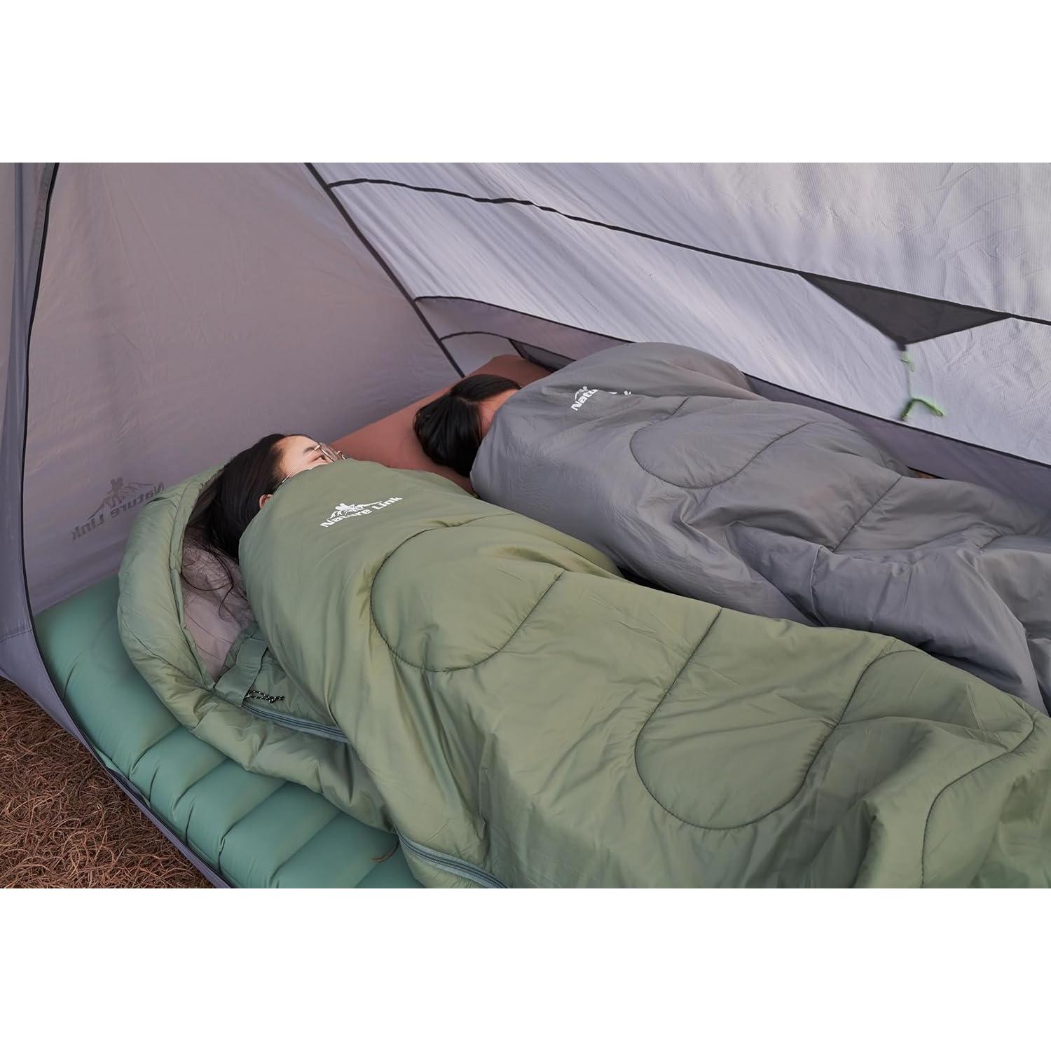 Saco de dormir ligero Nature Link Zoysia-002 1.15kg 8-15°C